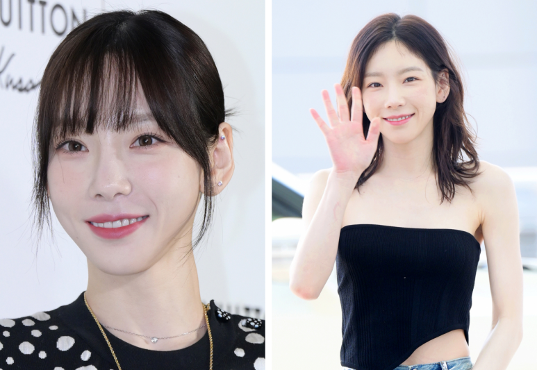 원문에서 H24의 화사한 분위기와 함께 소개했던 태연 사진