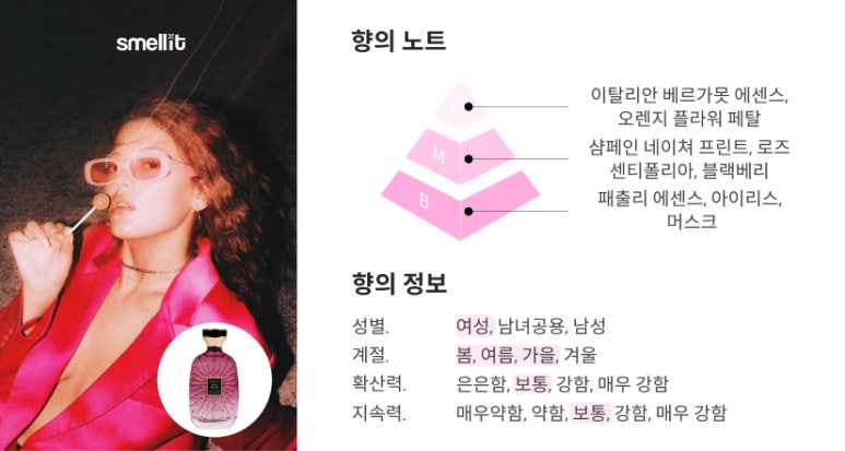 아뜰리에 데조 핑크 미 업 시향기 원문 이미지 2